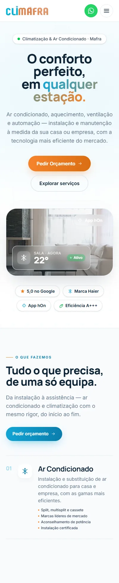 CLIMAFRA — telemóvel