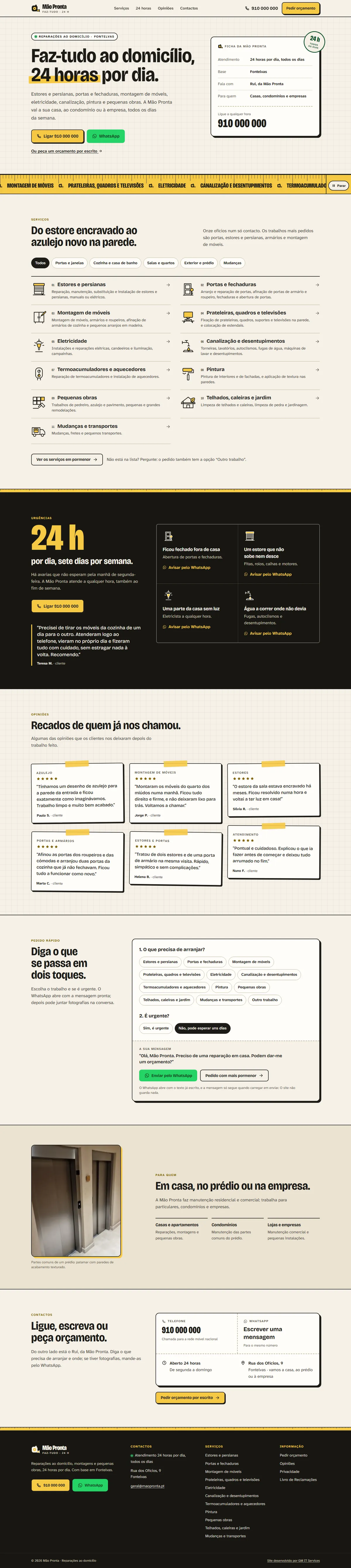 Mão Pronta — computador