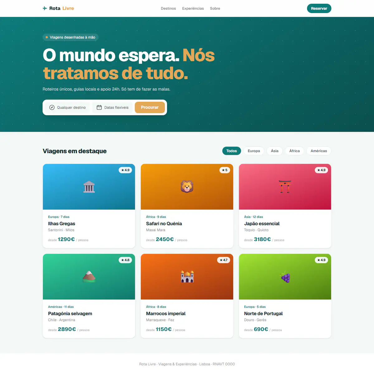 Rota Livre — computador