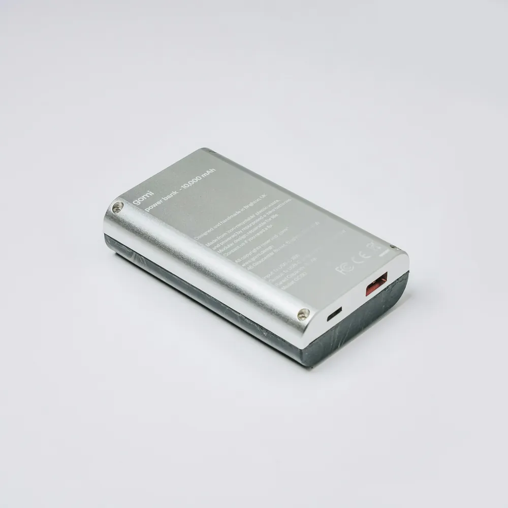 Powerbank 10 000 mAh em alumínio