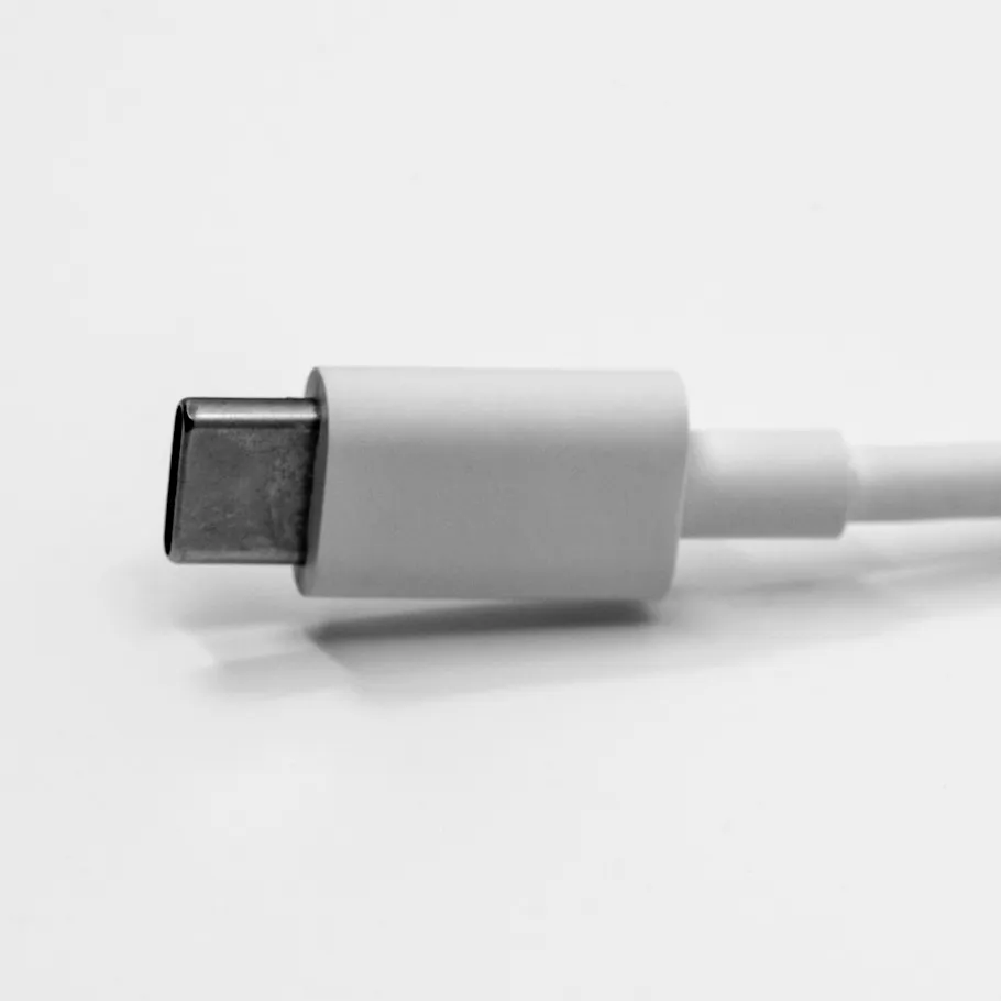 Cabo USB-C para USB-C 1 m Branco